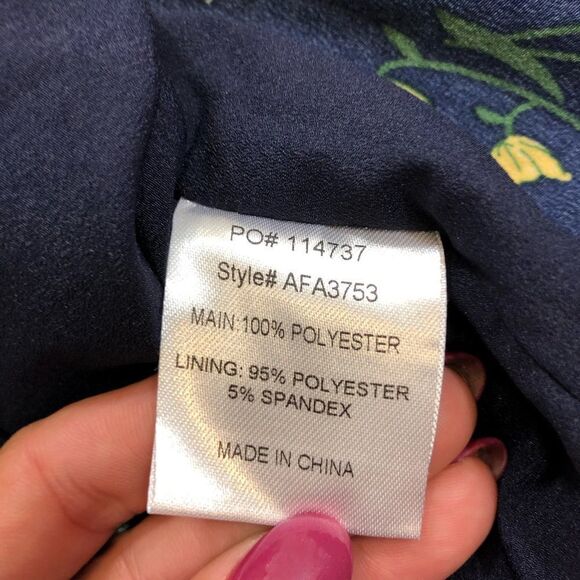 Lisa Lux Joyful Combination Short Sleeved‎ Dress XS - Picture 16 of 16